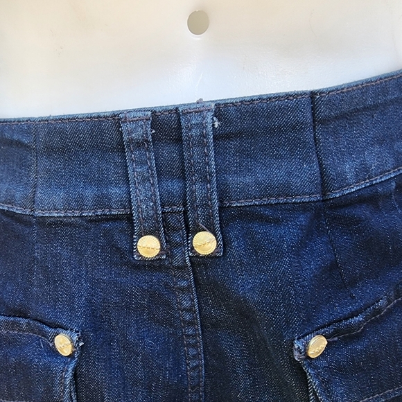 Caché Gold button cuffed‎ trouser jeans 12 - Picture 11 of 13